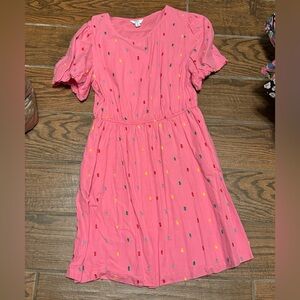 Pink Spotted Crown & icy dress